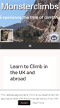 Mobile Screenshot of monsterclimbs.com